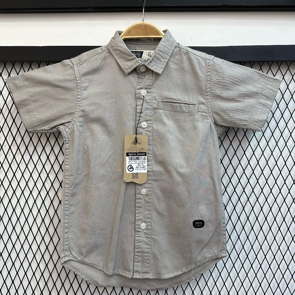 Agera Junior Kemeja Anak Lengan Pendek