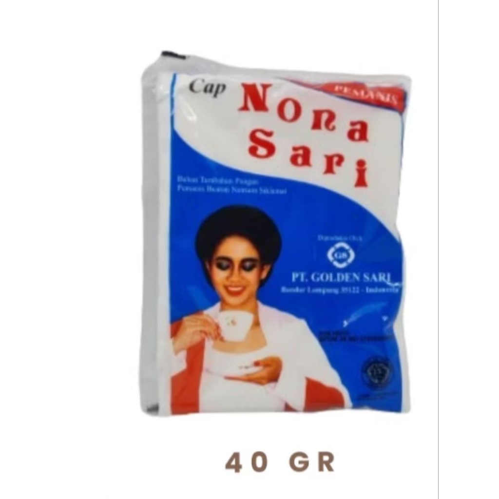 

Pemanis Cap Nona Sari 40g