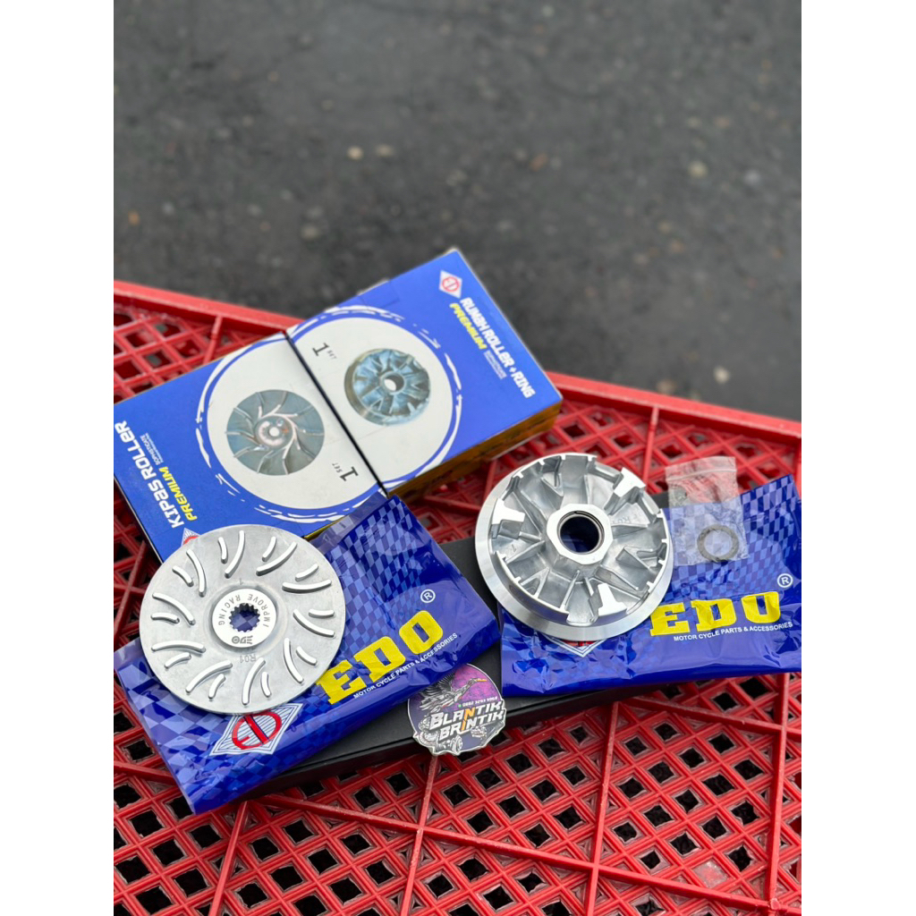 rumah loler set mio sporty mio smile edo racing Rumah Roller Kipas Pully Puly Racing Mio Sporty Lama