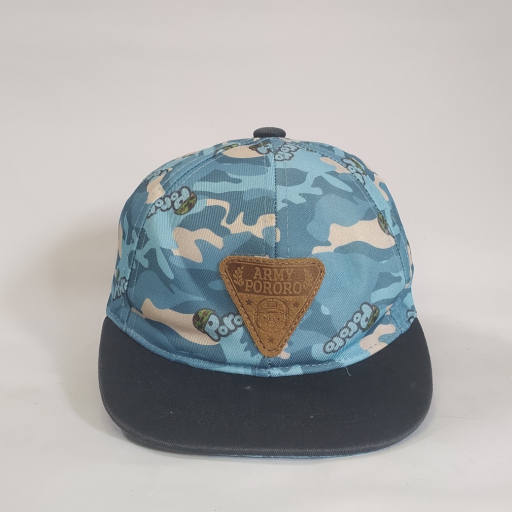 topi preloved second anak iconix korea pororo army original