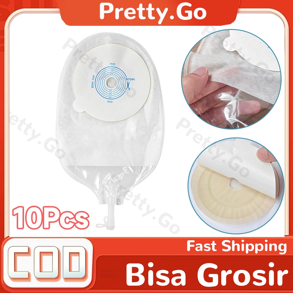 10Pcs Kantong Urostomi/Urostomy Bag/Kantong Urine Colostomy Dewasa