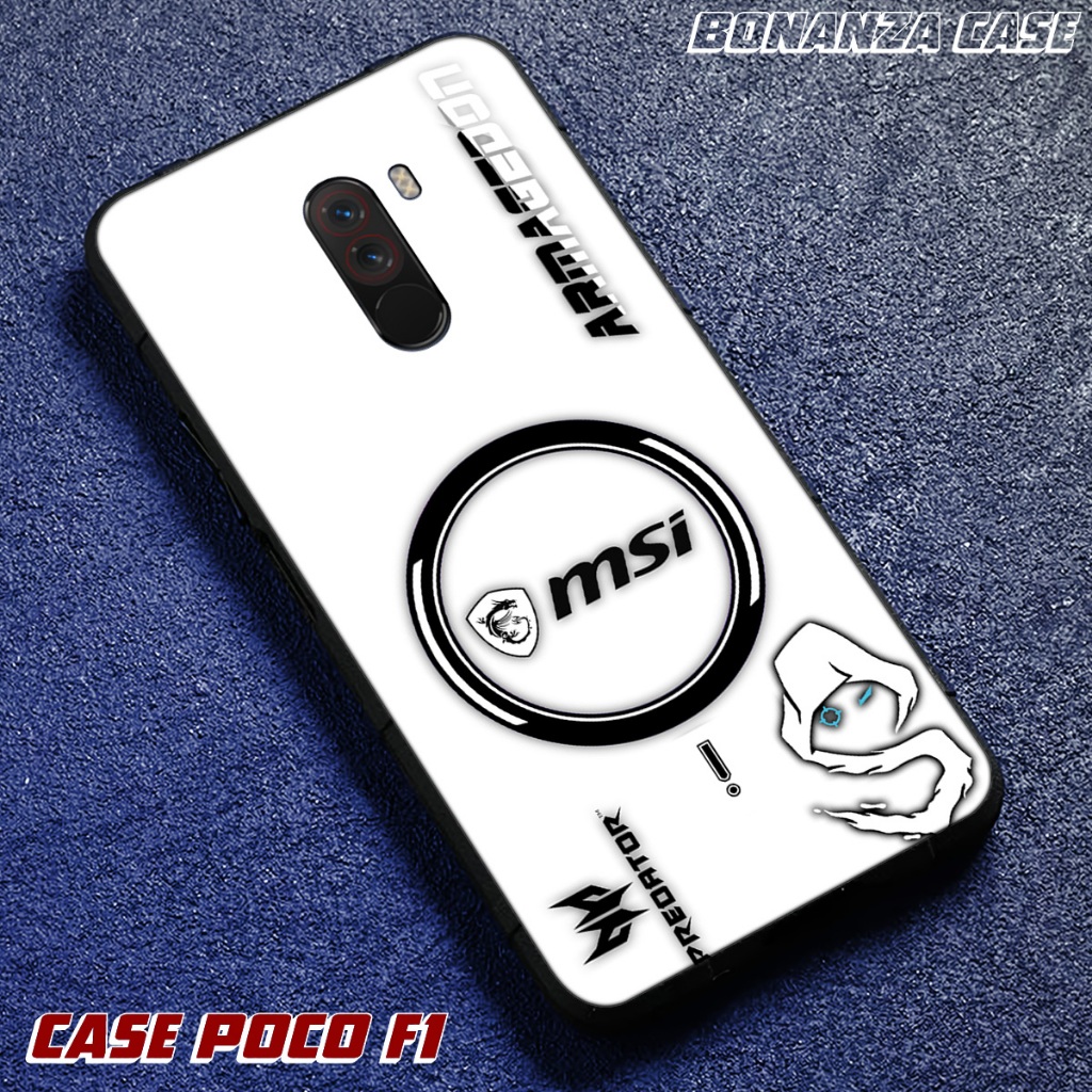Bonanza - Case Poco F1 - Casing Hp Custom Terlaris - Softcase Poco - Case Glossy Kilau Bisa Cod Shop