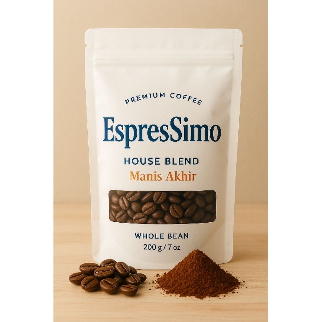

Kopi Tubruk Premium | Manis Alami Tanpa Gula | House Blend EspresSimo Manis Akhir | 100% Biji Pilihan