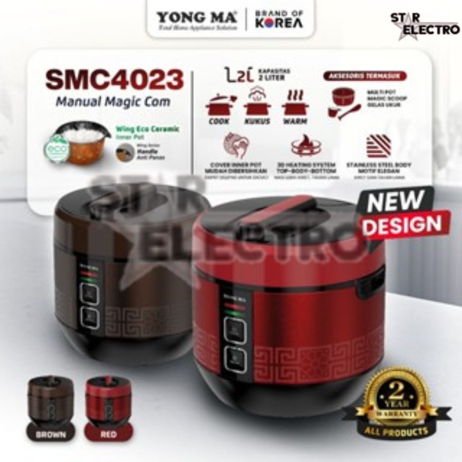 MAGIC COM YONG MA SMC-4023 2 LITER ORIGINAL