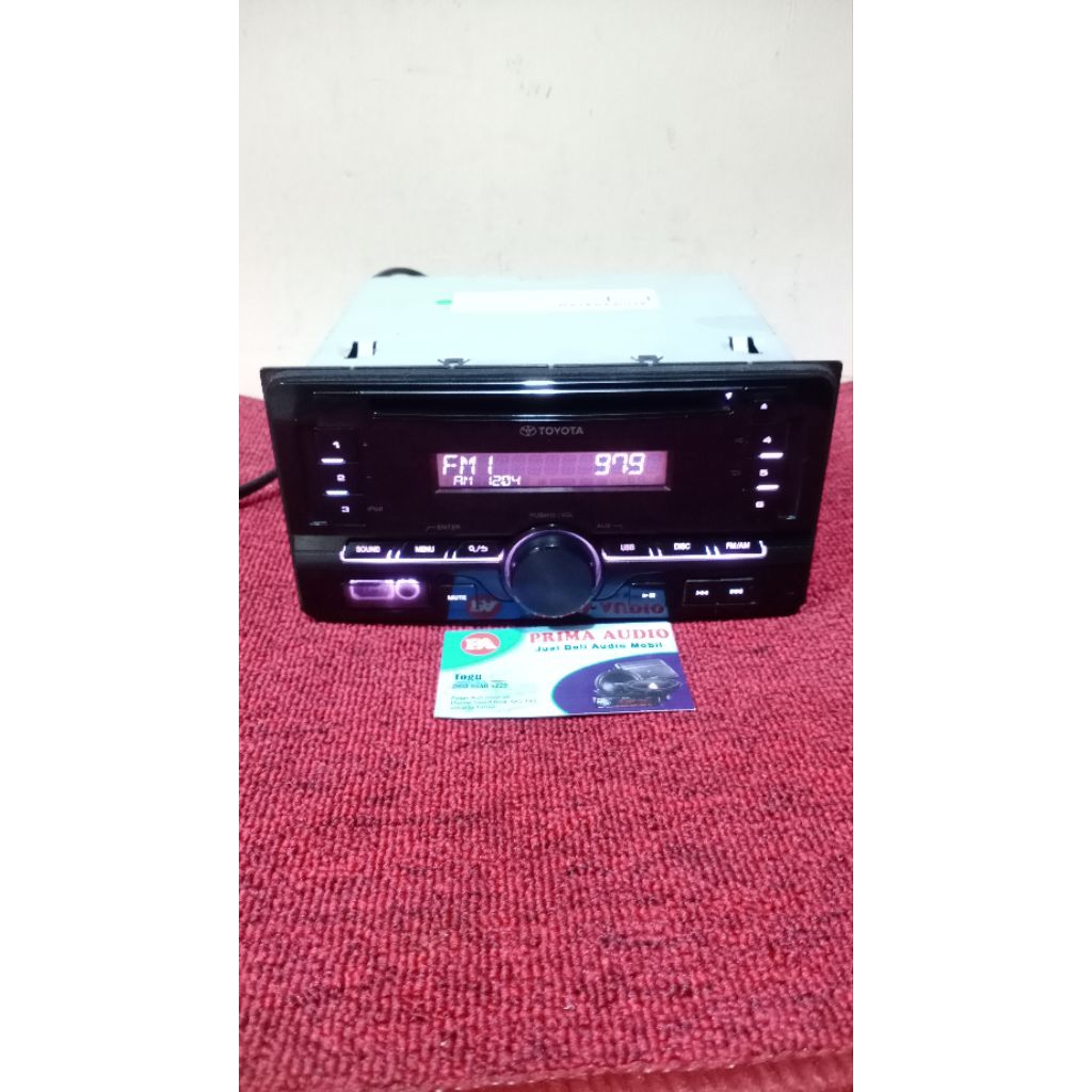 Head unit original Toyota Avanza 2012 keatas,