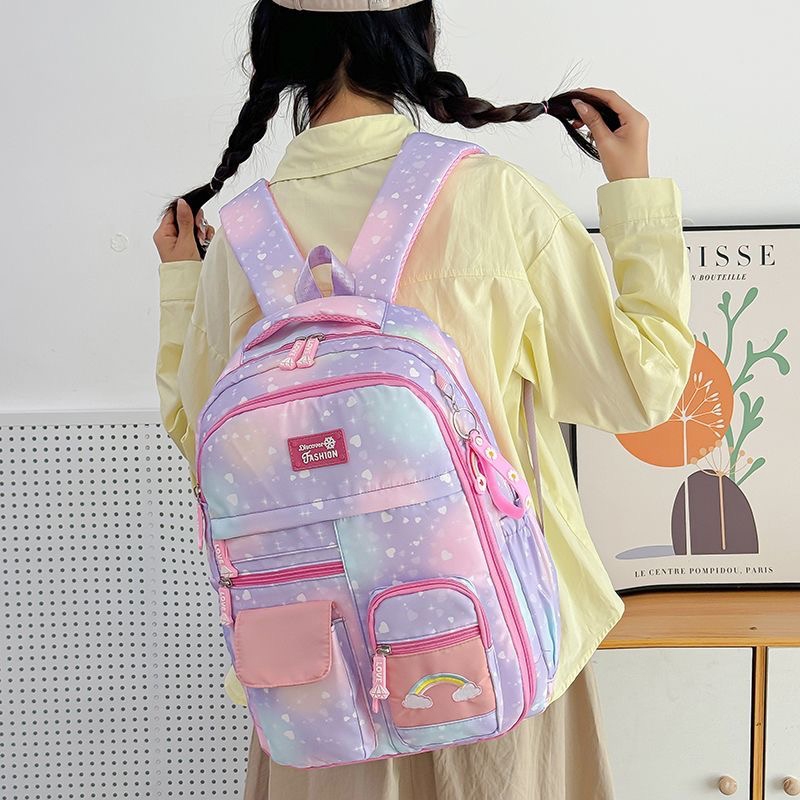 Terbaru Aimilo Tas Sekolah Perempuan Tas Sekolah Anak Sd&Smp Tas Ransel Kapasitas Besar Tahan Air
