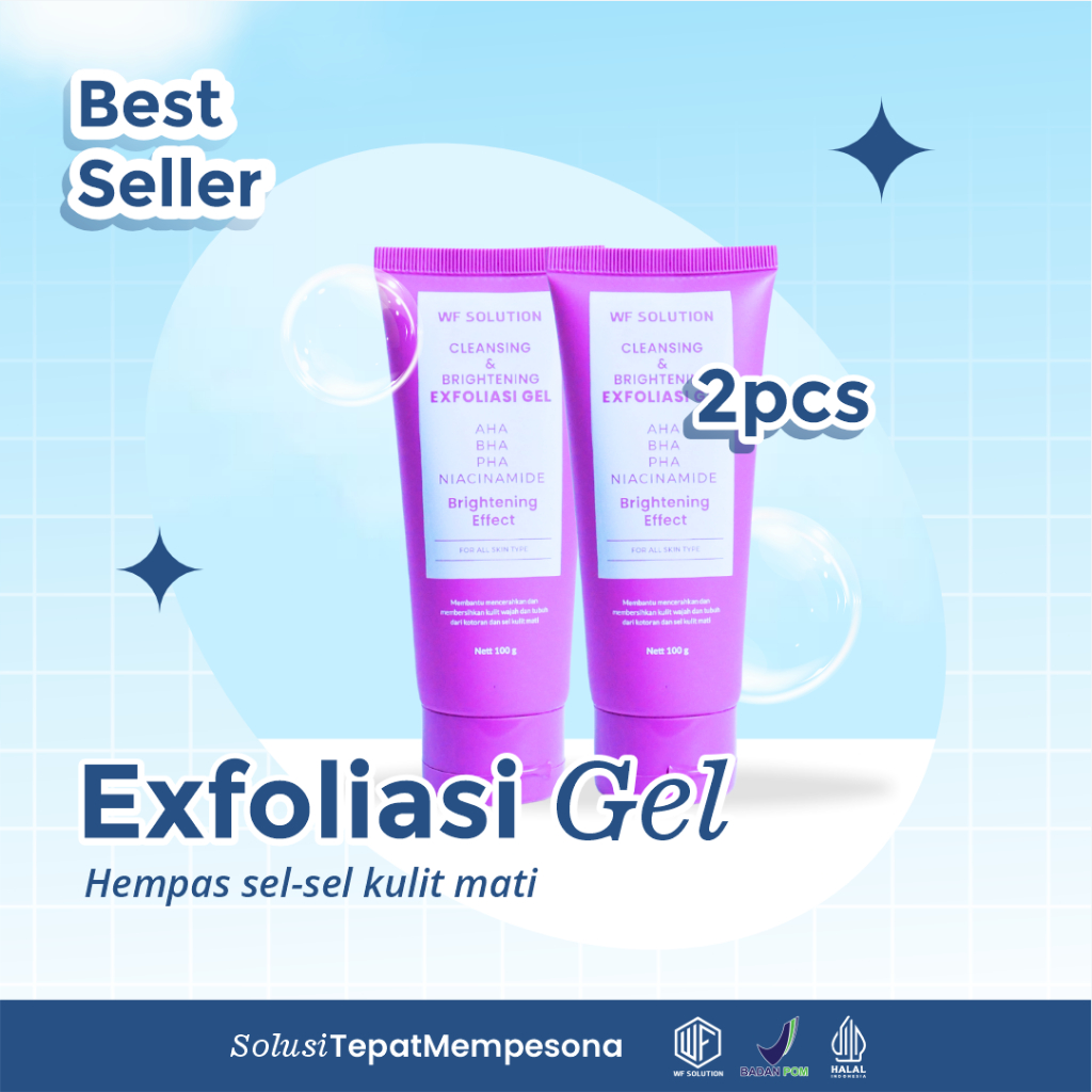 EXFOLIASI GEL BY WF SOLUTION (2 Pcs)