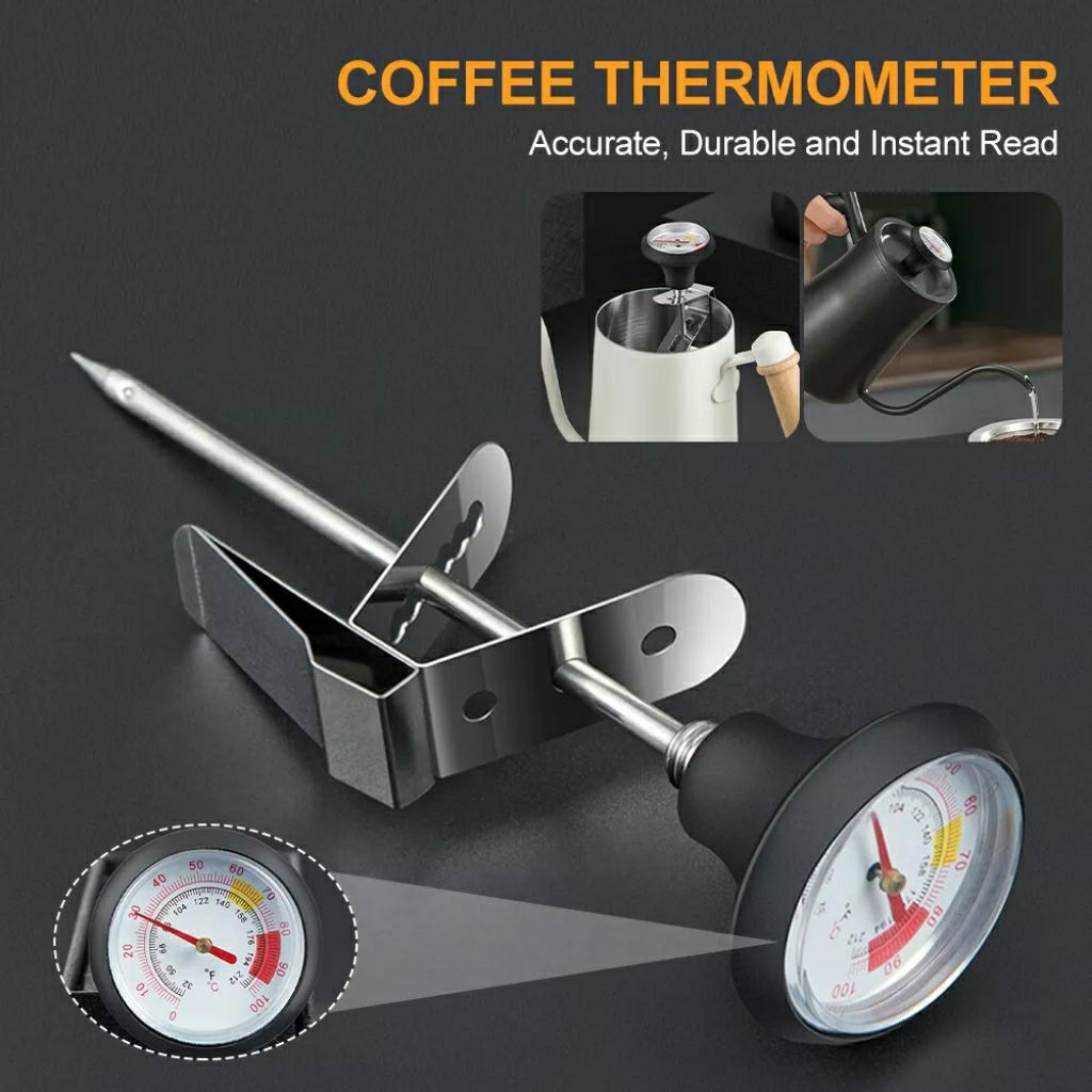 Jarum Termometer Suhu Kopi Air Panas Stainless Steel