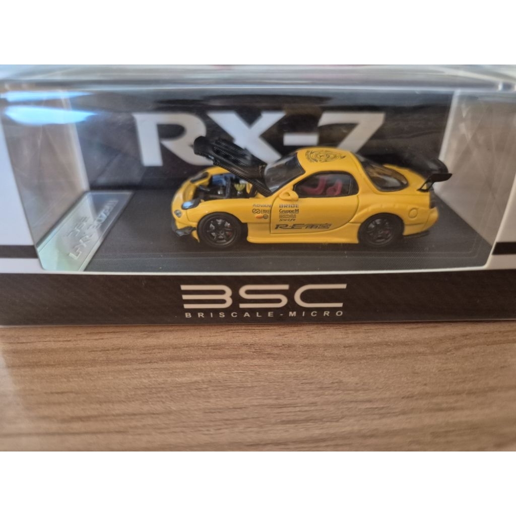 Briscale - Micro Mazda Rx-7 -Yellow