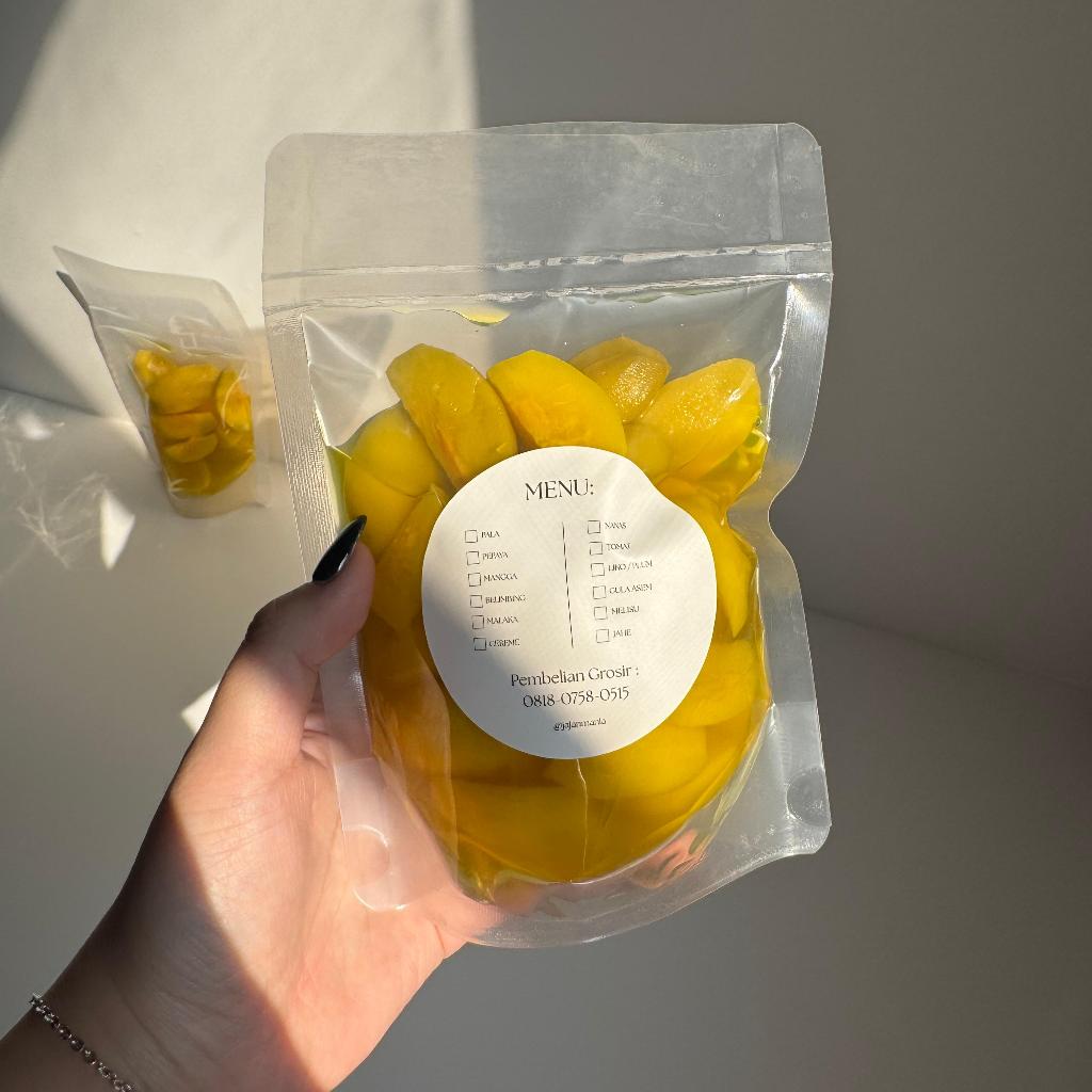 

Manisan Basah Buah KEDONDONG LOKAL Kualitas Premium 200 gram / 400 gram Buah Dondong Kedondong