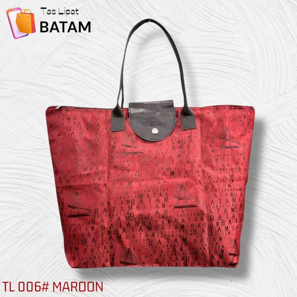 Souvenir Tas Lipat BATAM / Tas Tote BATAM oleh-oleh Batam