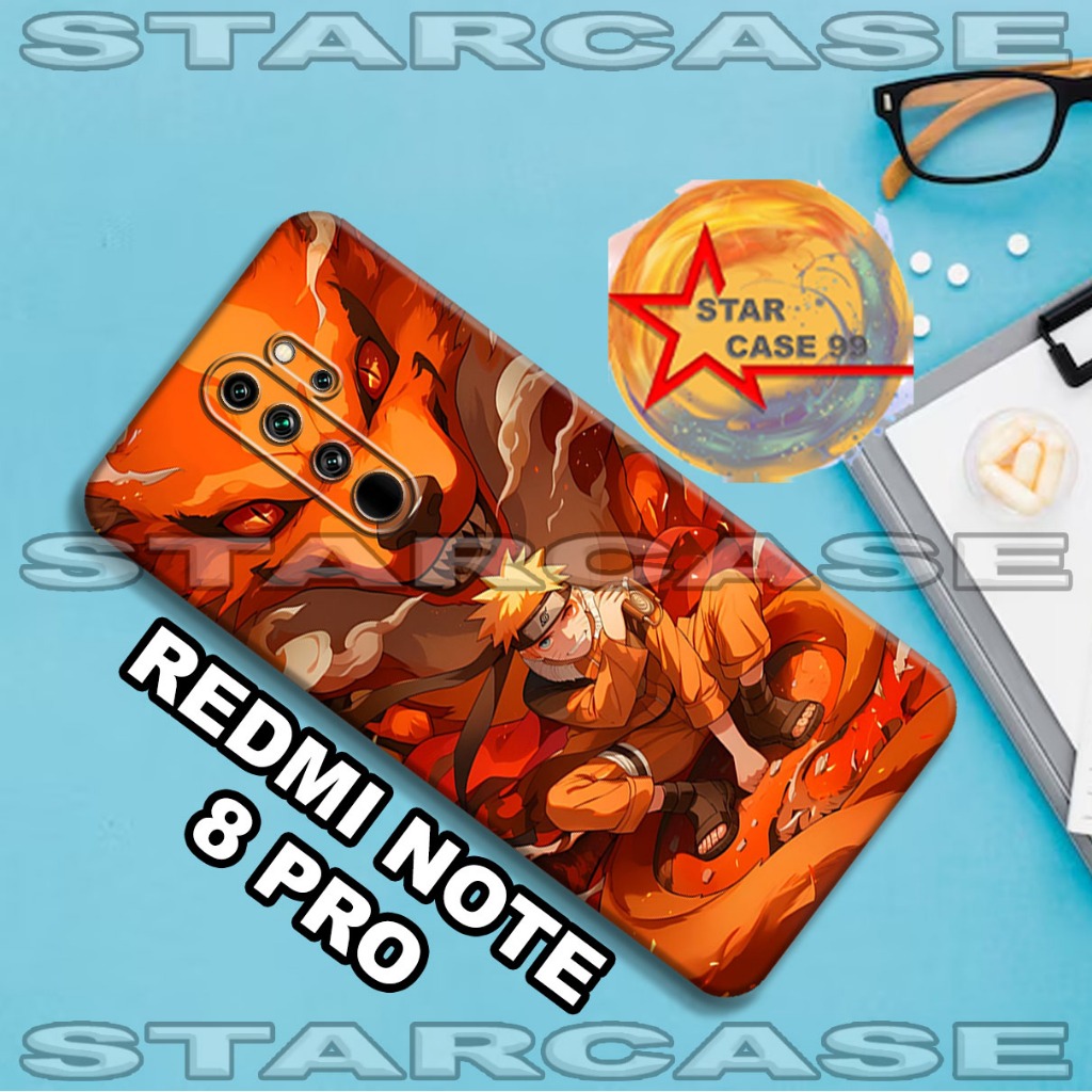 Softcase karet redmi note 8 pro/S46/Motif anime/case redmi note 8 pro/casing redmi note 8 pro