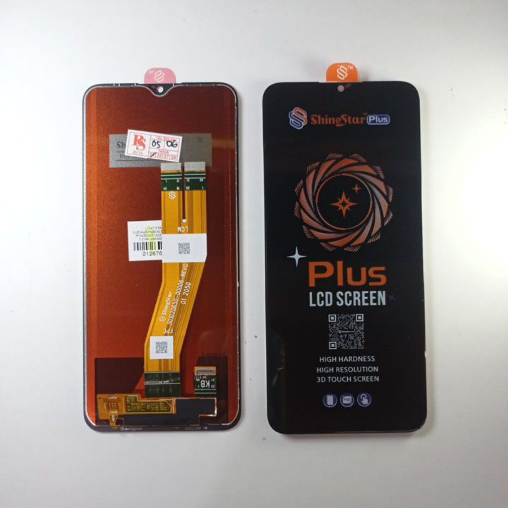 SHINESTAR LCD TS SAMSUNG GALAXY A03S / A03 / A02S / A04E BLACK ORIGINAL 1:1 MURAH