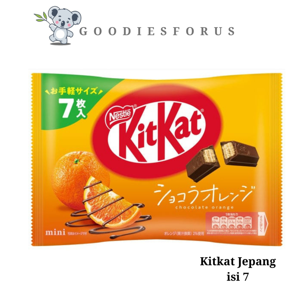 

Nestle Kitkat Jepang Isi 7
