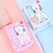 

DELI - SET PERALATAN SEKOLAH ANAK / SCHOOL GIFT SET 68896 BLUE & PINK