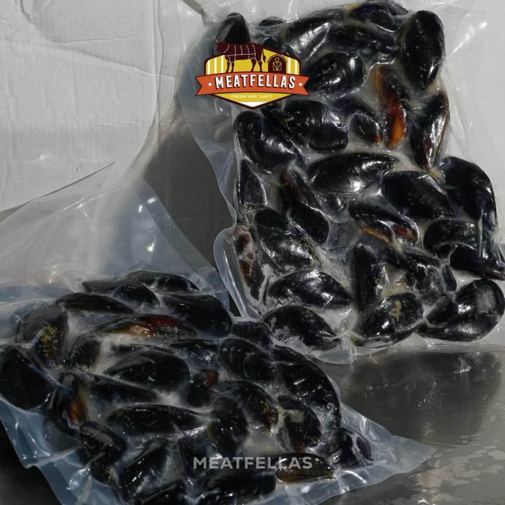 

PREMIUM Black Mussel (Kerang Hitam) -+ 500 Gram