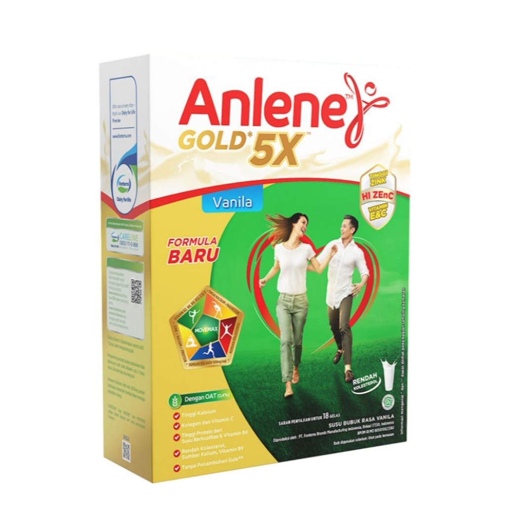 

Anlene Gold 5X Susu Bubuk Vanila 570 g