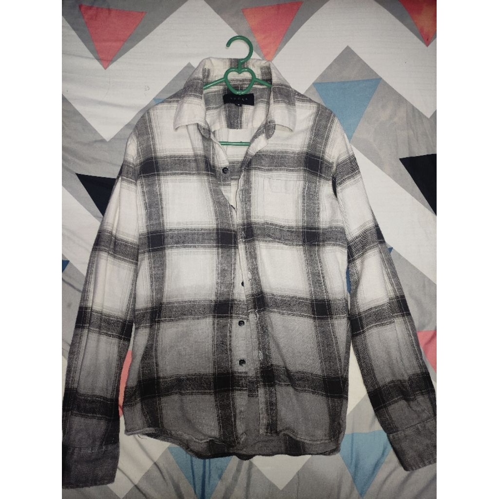 Rucas Flannel Black and White Second