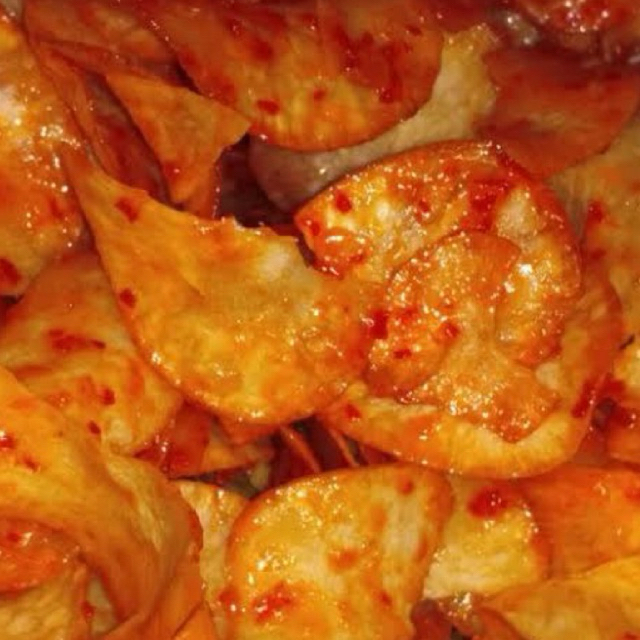

Keripik Singkong Pedas Manis LENGKET 250 Gram Doyan
