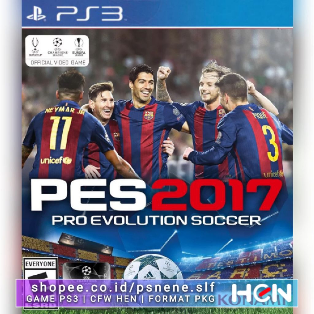 GAME PS3 PRO EVOLUTION SOCCER 2017 (PES17)