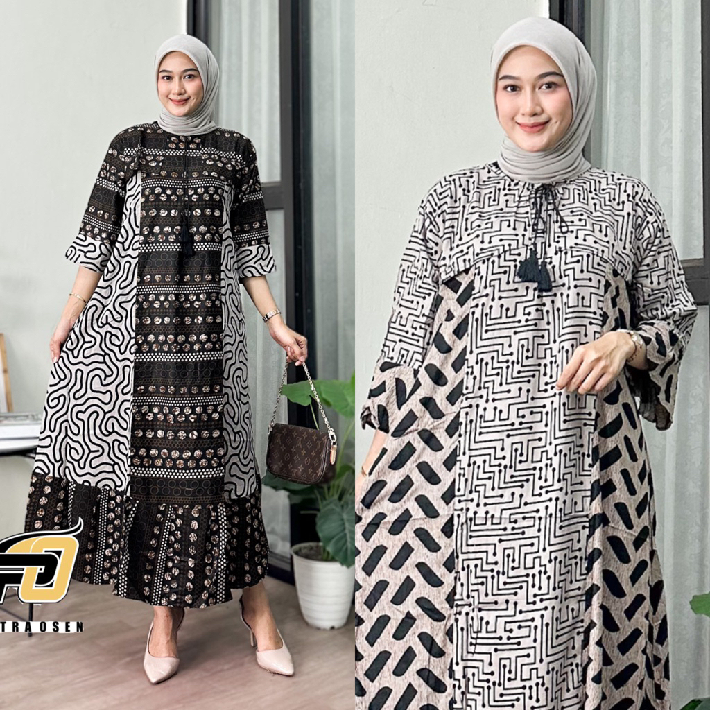 gamis abaya syarifah/gamis cardigan batik/gamismurah/gamis abaya