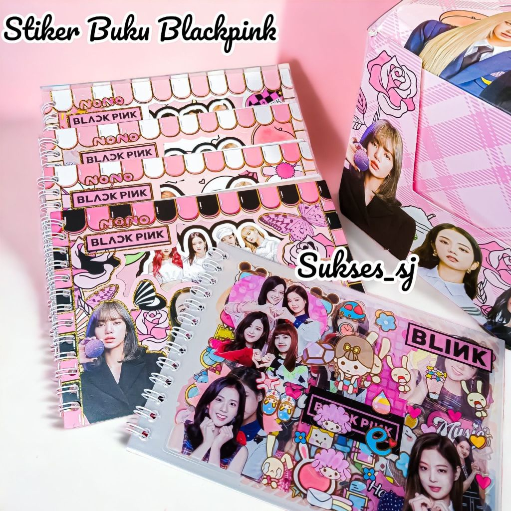 

*AJ STIKER BUKU BLACK PINK ISI 50 / STIKER BUKU LUCU VIRAL