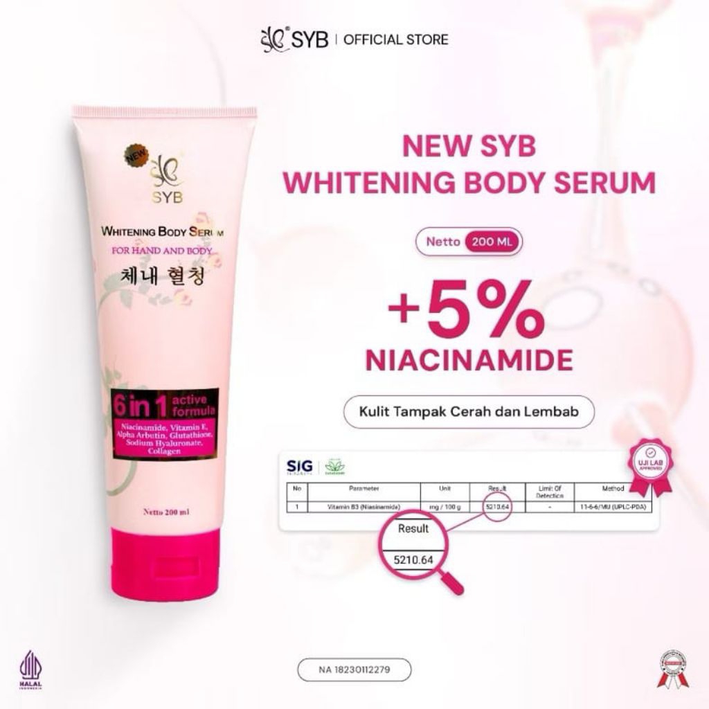 SYB WHITENING BODY SERUM WITH COLLAGEN