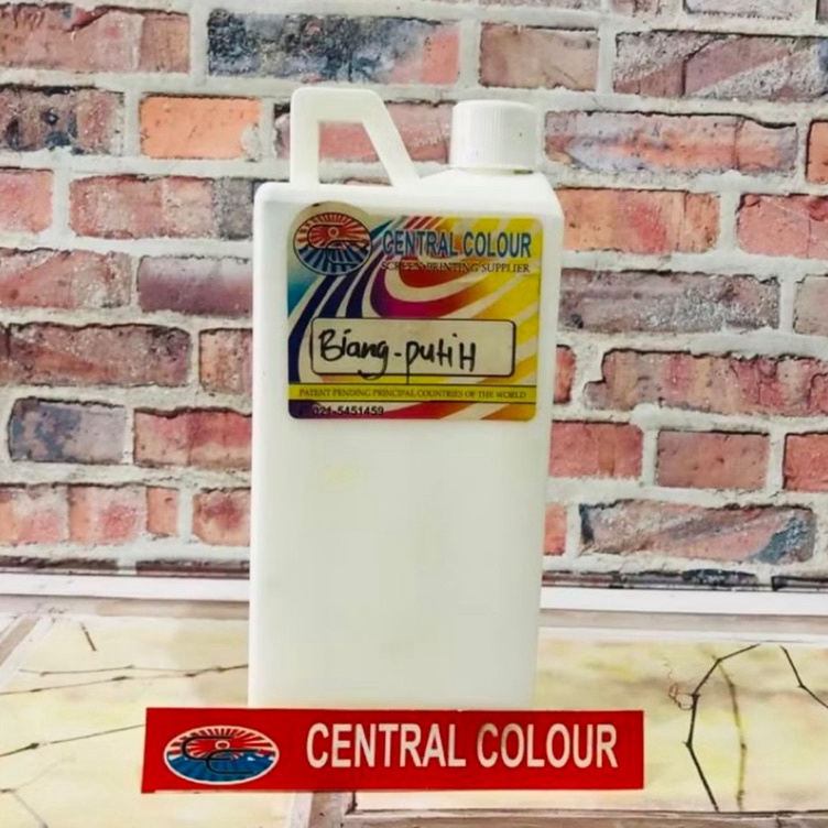 

KODE O6H Biang Warna Sablon Putih Pigment Sablon White 1 GR