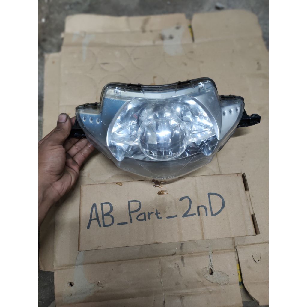 headlamp honda supra x 125 old/reflektor lampu depan honda supra x 125 old original