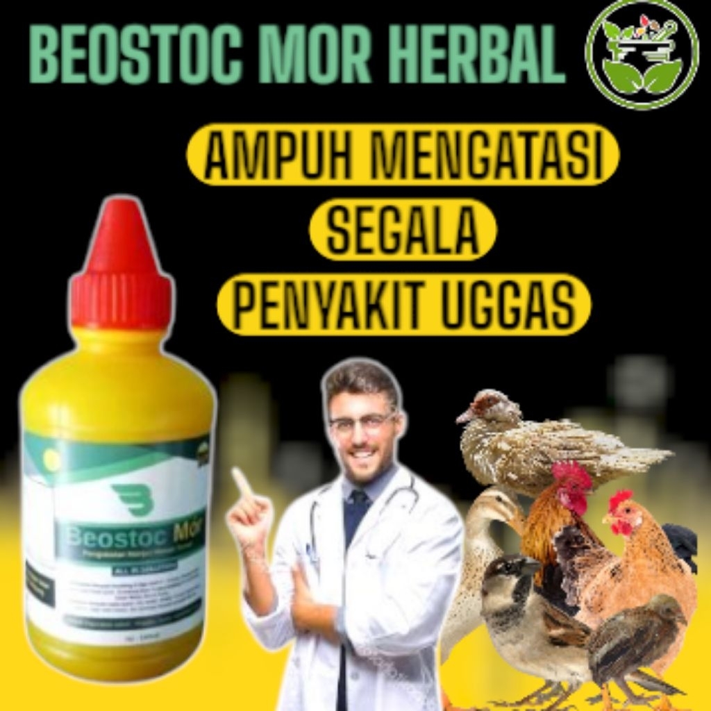 ((AMPUH)) BEOSTOCMOR MULTIVITAMIN OBAT SEGALA PENYAKIT UNGGAS OBAT SAKIT (AYAM,BURUNG,BEBEK,KAMBING 