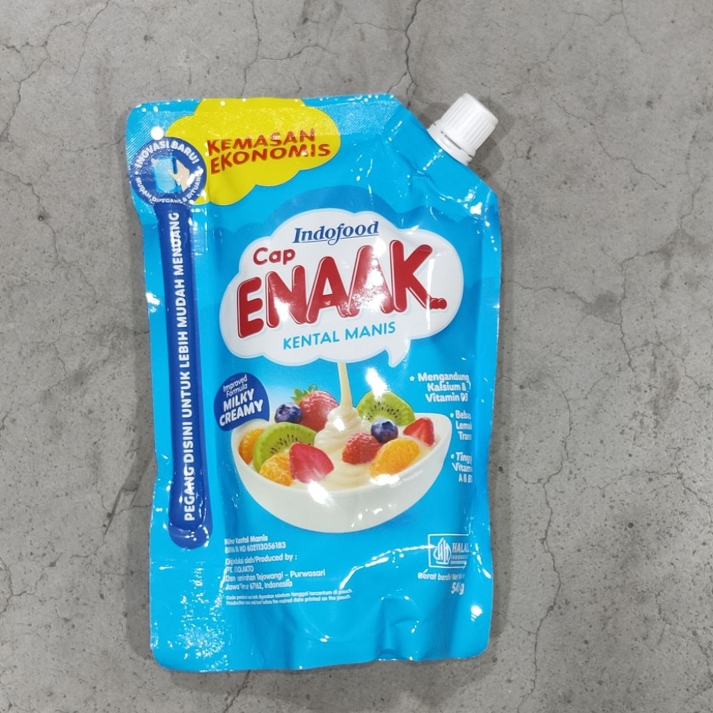 

Enaak Susu Kental Manis Pouch 545gram