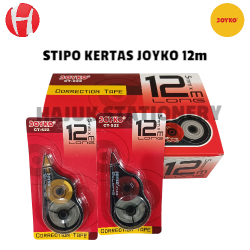 

TIPE X KERTAS / CORRECTION TAPE JOYKO CT-522 & CT-533
