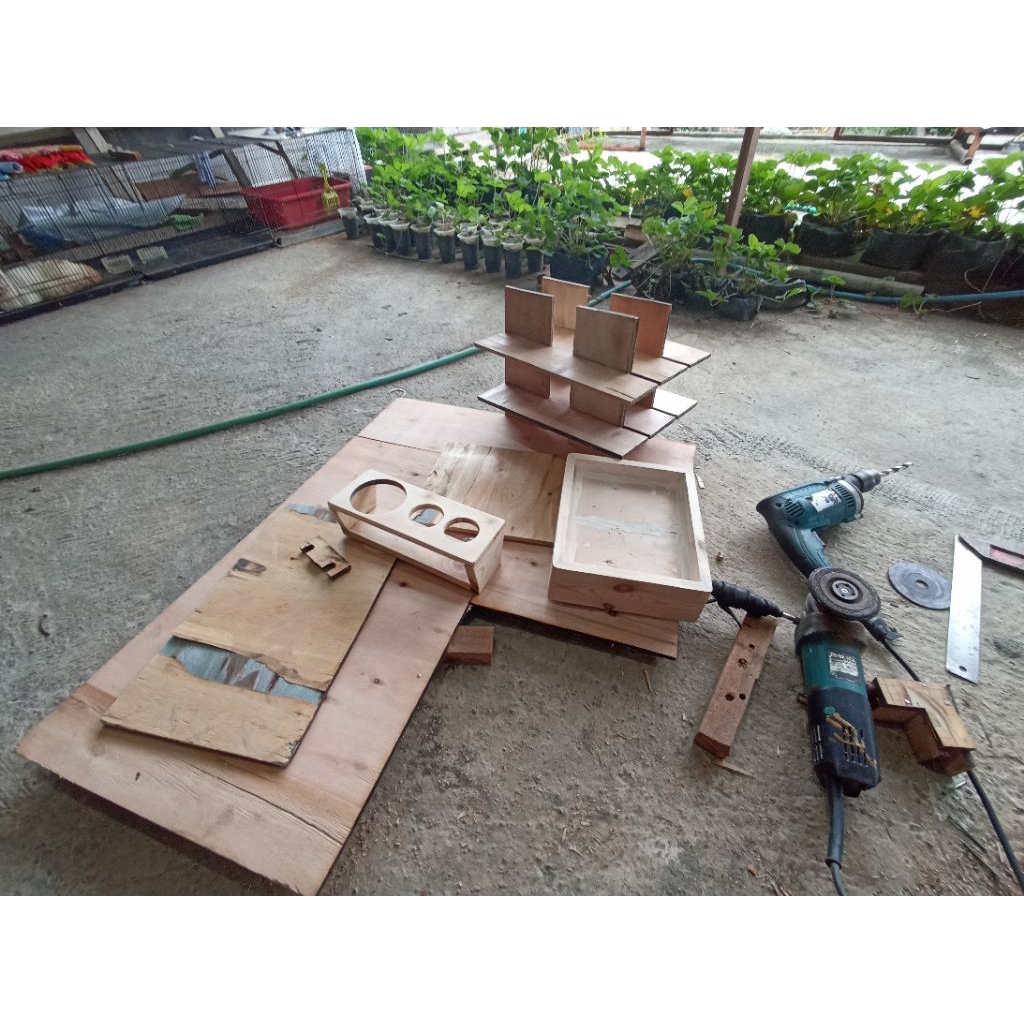 Limbah potongan Kayu