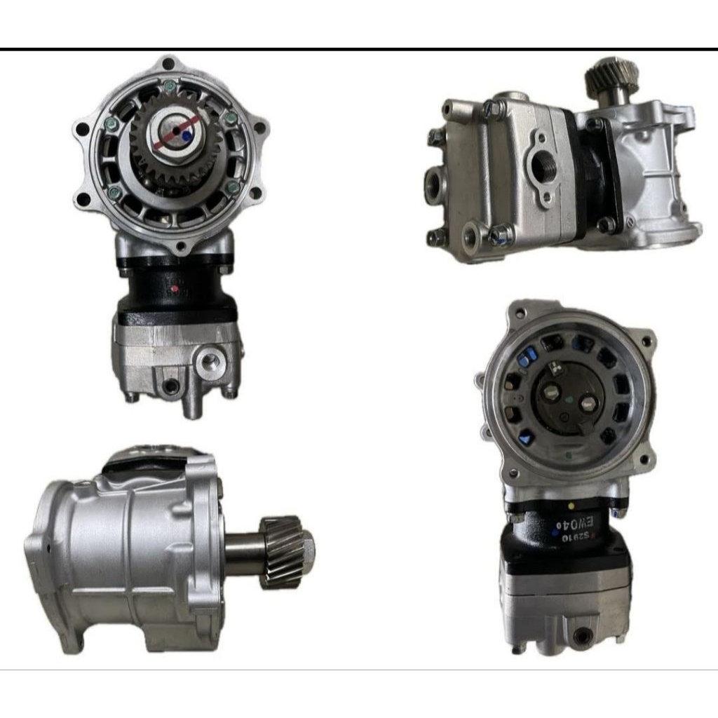 S2910EW040 COMPRESSOR ASSY AIR FM280JN S2910-EW040 KOMPRESOR ASSY HINO 500 FM 280 JN