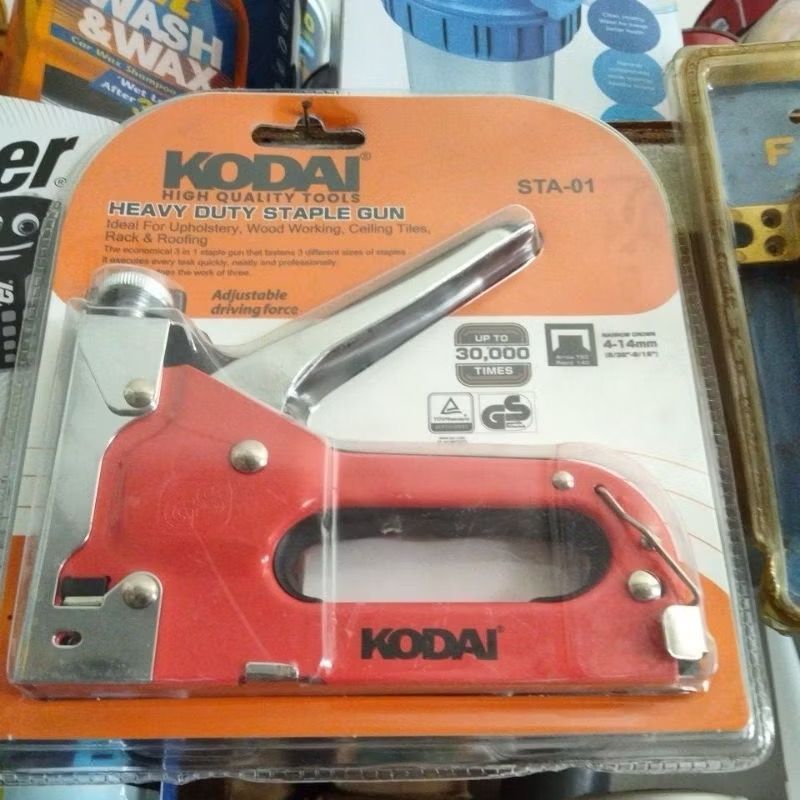 

STAPLES TEMBAK 4-14 MM 3 IN 1 TIPE STA-01 KODAI / HEAVY DUTY STAPLE GUN KODAI