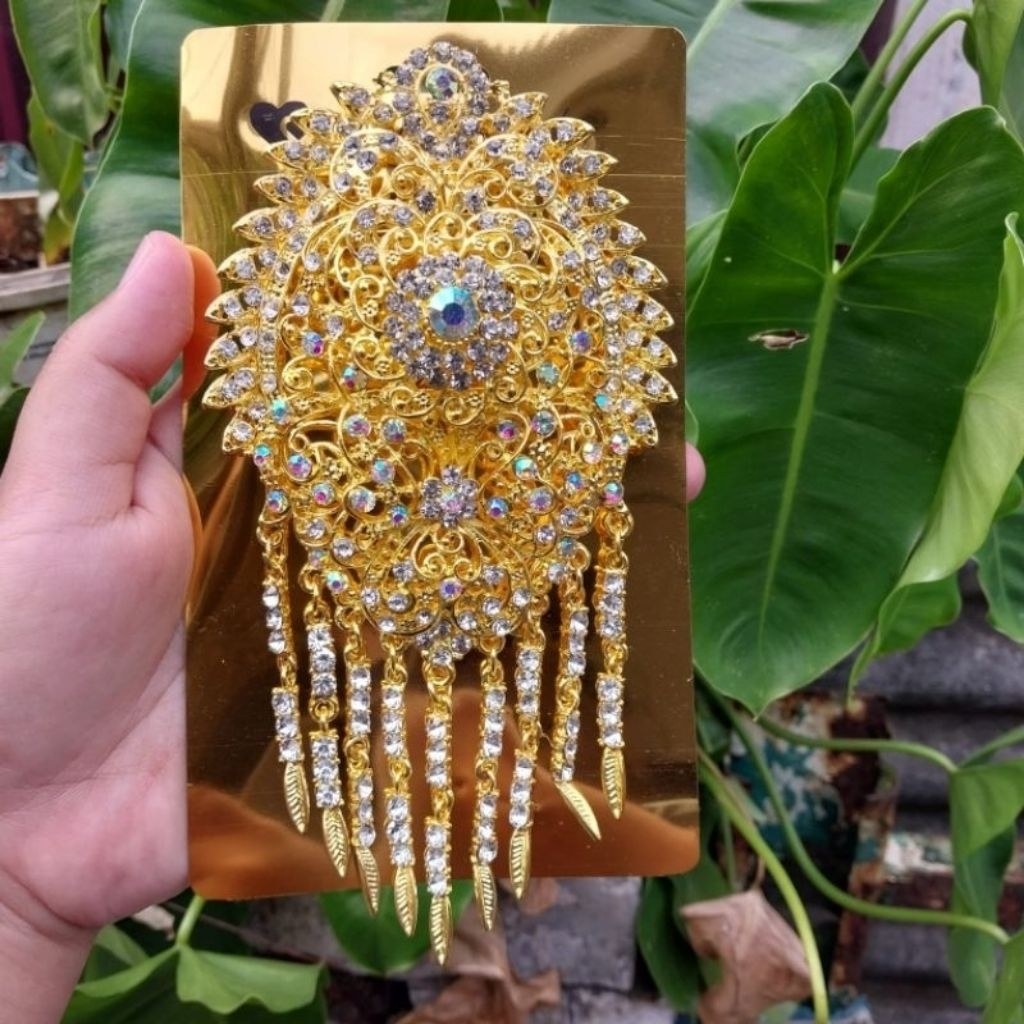 Bros pengantin size jumbo/bros kebaya kutu baru/bros pengantin