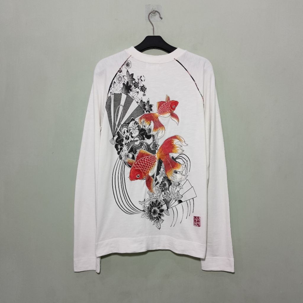 Sukajan Karakuri Tamashi Longsleeve T-shirt