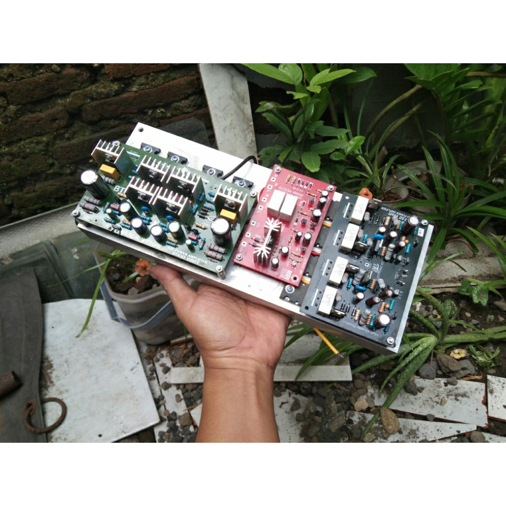 kit power btl 2.1 subwoofer klas AB 1000watt