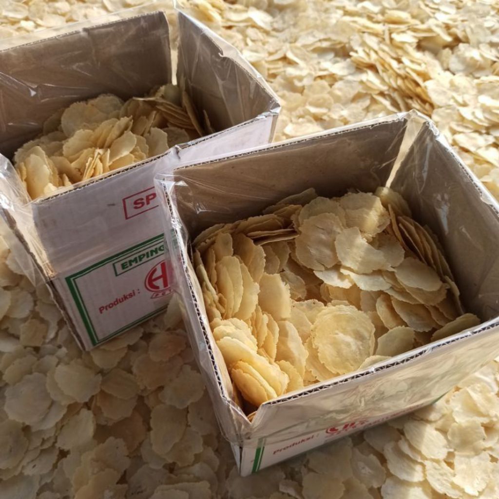 

(5Kg SUPER TIPIS) EMPING BLINJO MENTAH KHAS LIMPUNG