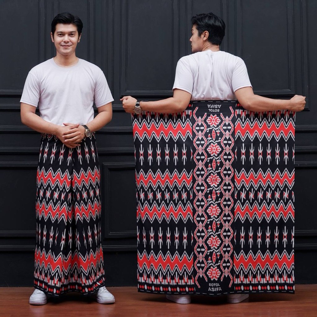 SARUNG GOYOR RAYON SUPER / Sarung Goyor Printing Toldem Botol Asifa