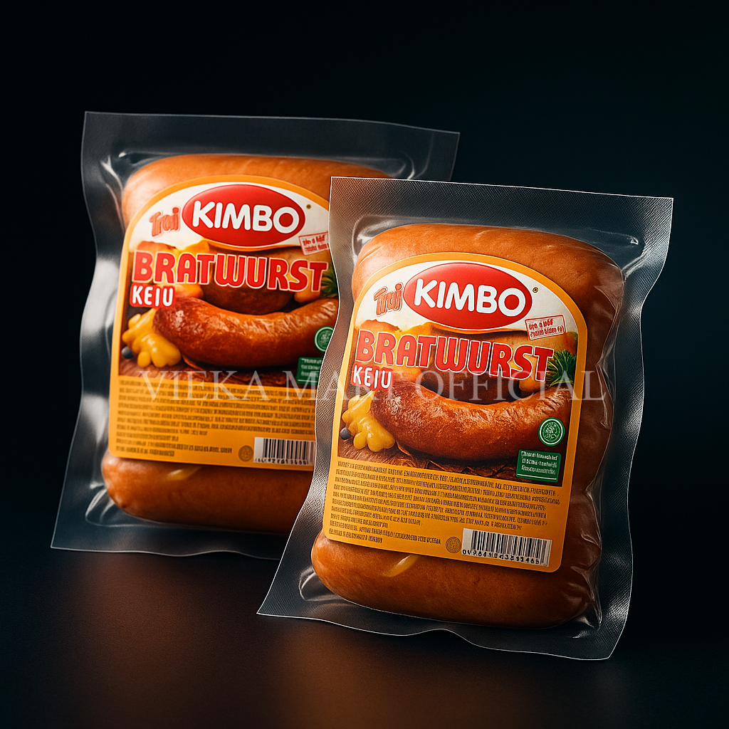 

KIMBO sosis bakar mini keju 10s 500gr