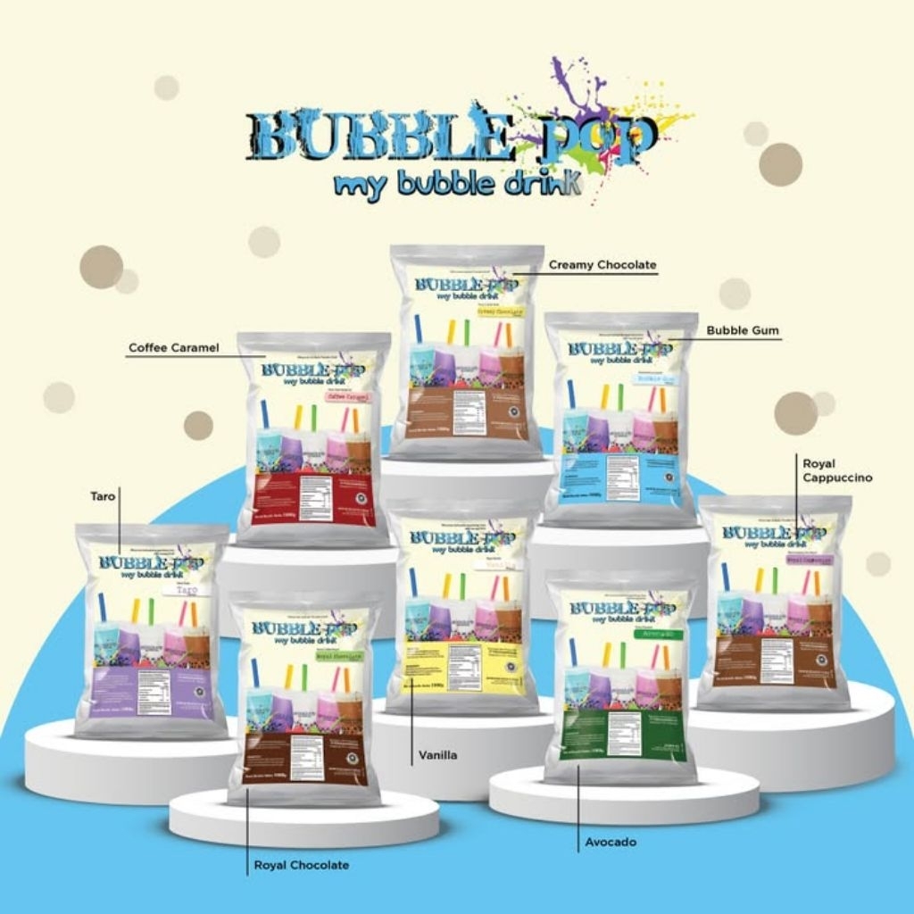 

BUBBLE POP BUBUK MINUMAN