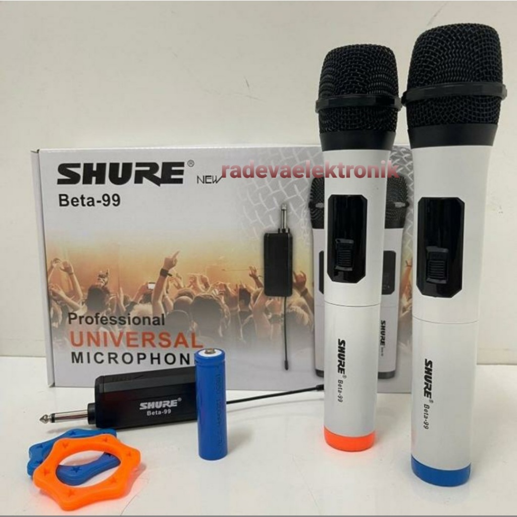 Mix shure BETA99 UHF NIRKABEL