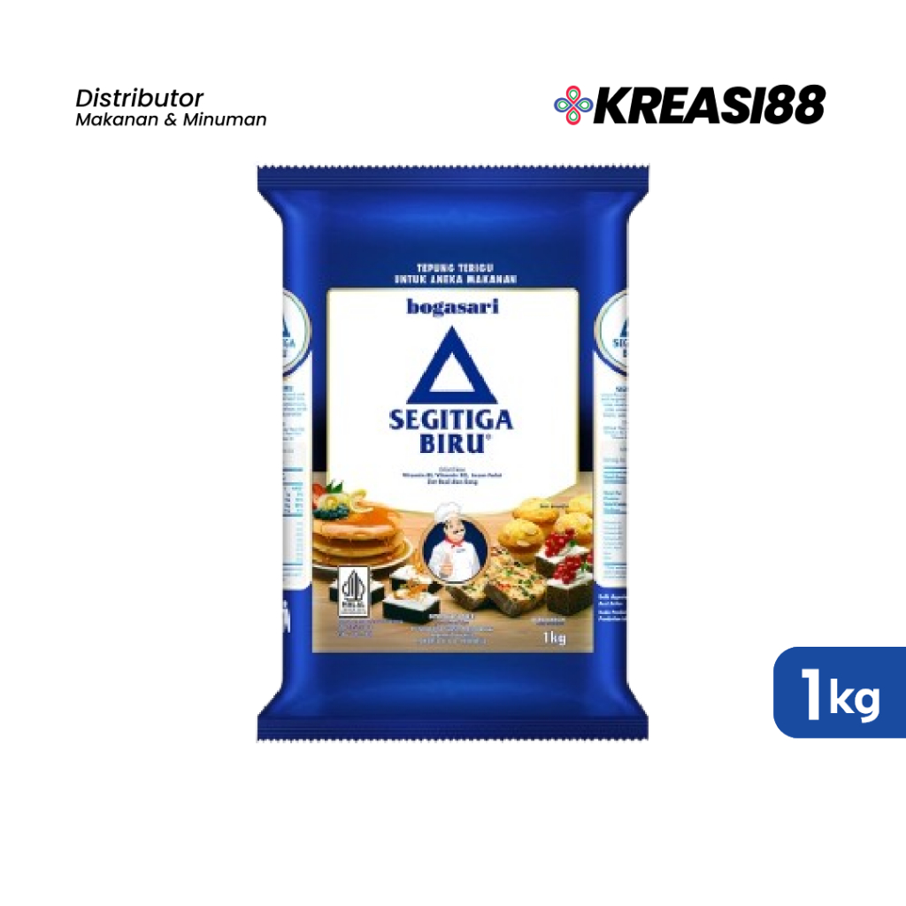 

Tepung Terigu SEGITIGA BIRU PREMIUM 1 kg
