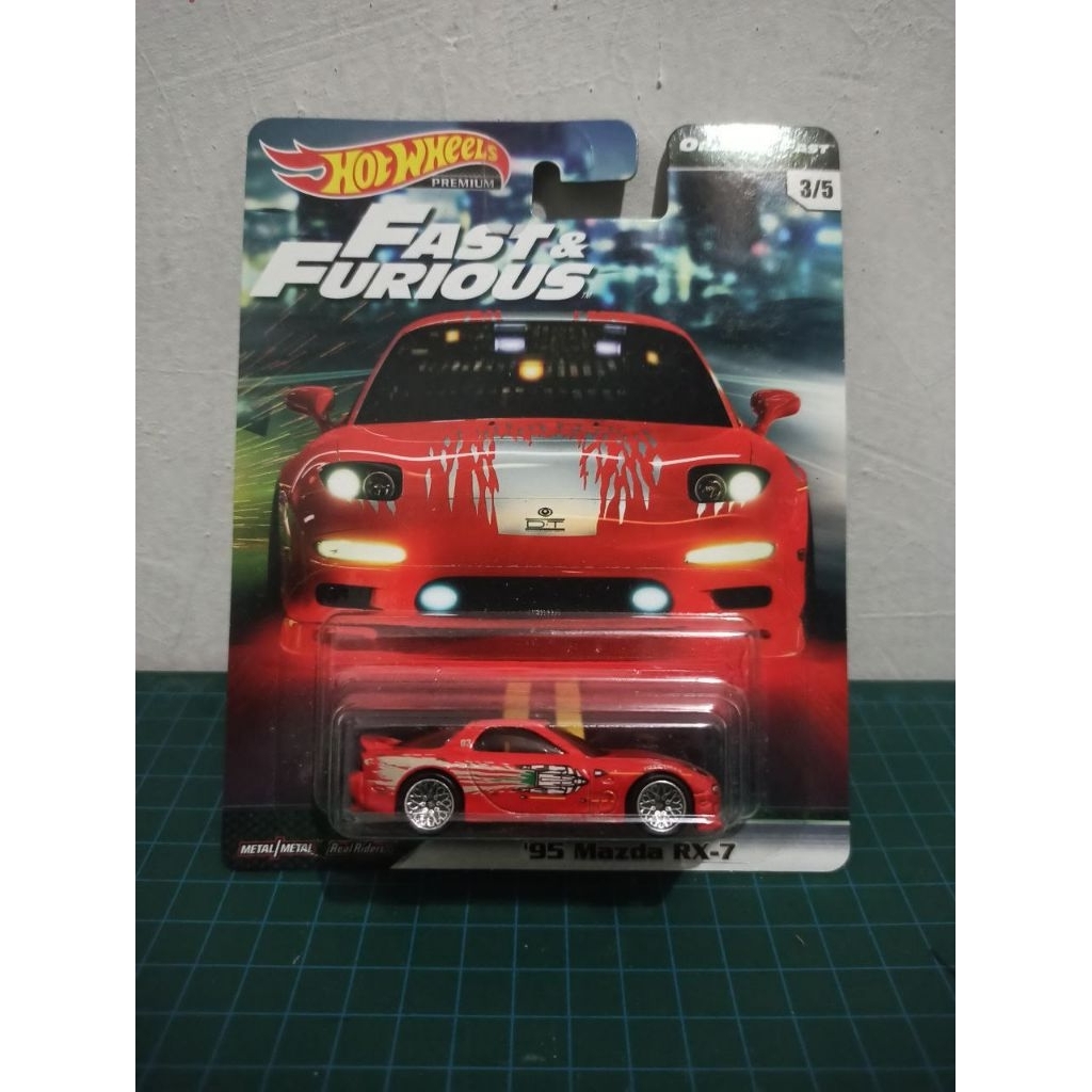 HOTWHEELS FAST AND FURIOUS MAZDA RX-7 ( ORIGINAL FAST )