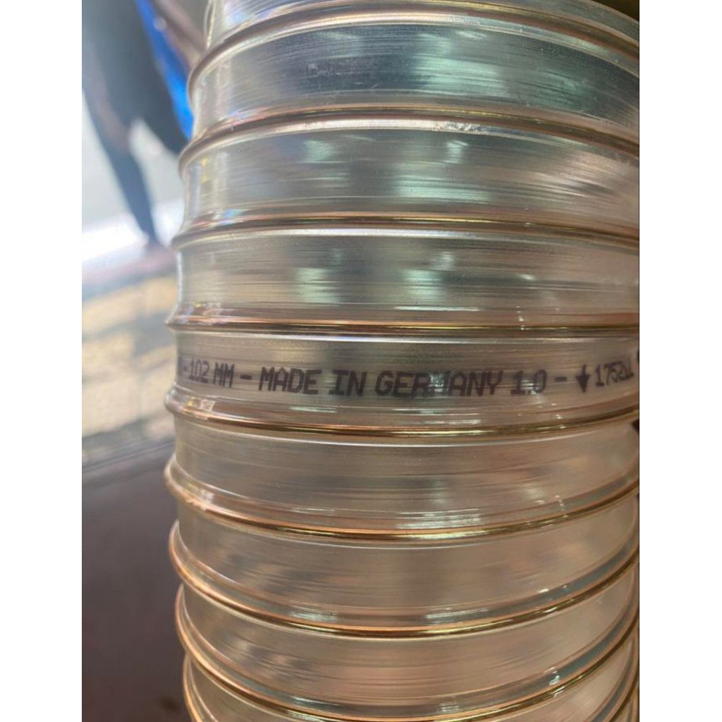 Selang interflex Ducting Pu Food Grade 2-3/8" inch /Flexible hose uap-hawaa