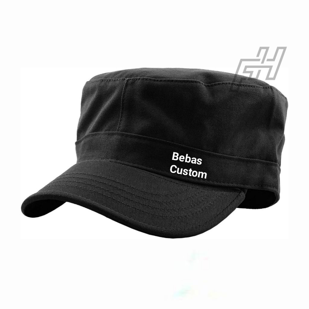 Topi komando/topi militer pria/wanita motif Bebas Custom premium exlusive