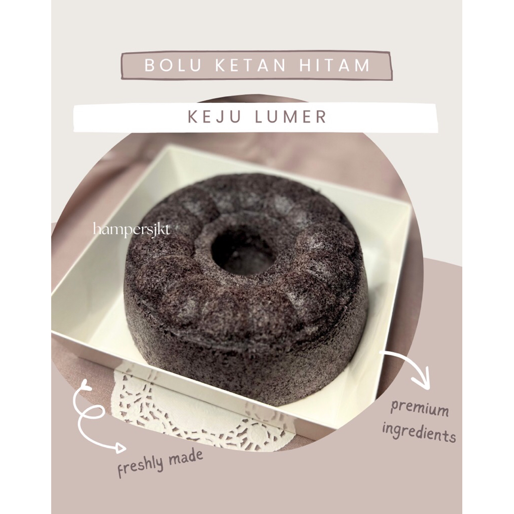 

Bolu Ketan Hitam Keju Lumer by hampersjkt