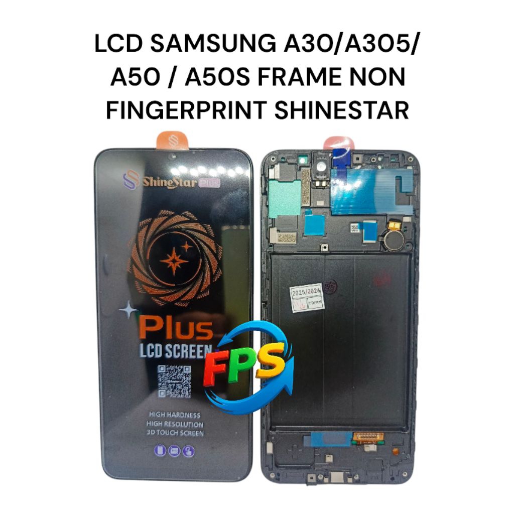 LCD SAMSUNG A30/A305/A50 / A50S FRAME NON FINGERPRINT SHINESTAR
