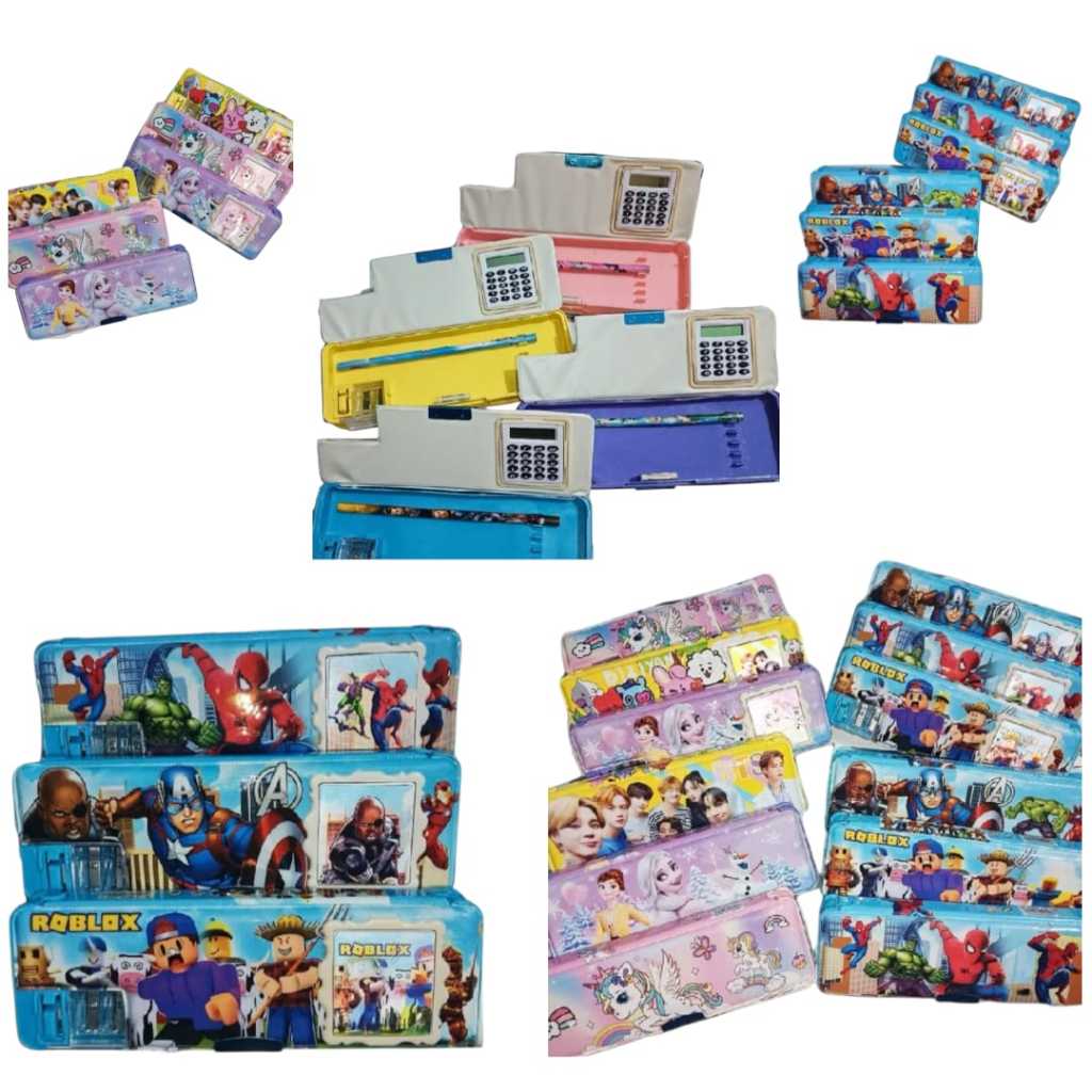 

Kotak Pensil Magnet Kalkulator Motif Kartun Murah